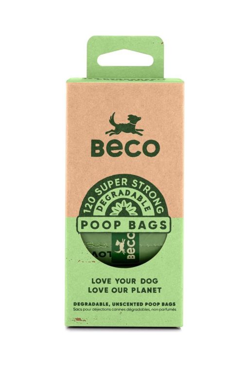 Beco hondenpoepzakje multi-pack 120 stuks Beco Bags Multi Pack 120 (8x15)