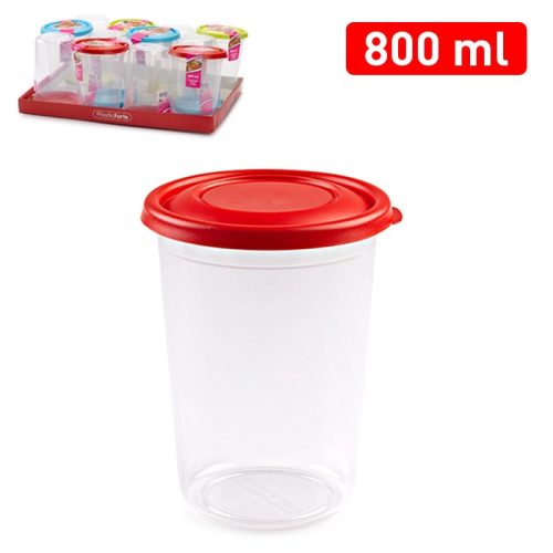 Vershoudbak/ Voorraadbus rond 800ml OPBERGTROMMEL ROND 800 ML ALTA