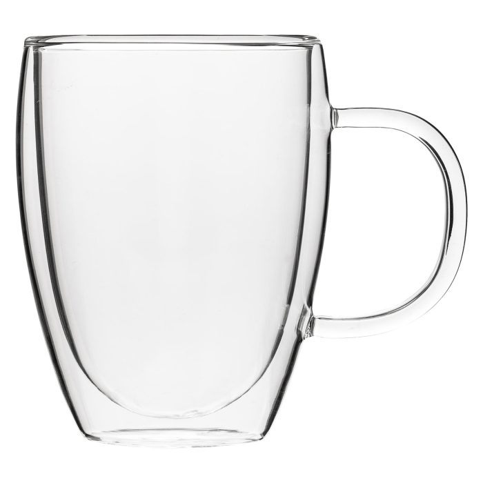 Dubbelwandig theeglas met filter/infuser 30cl