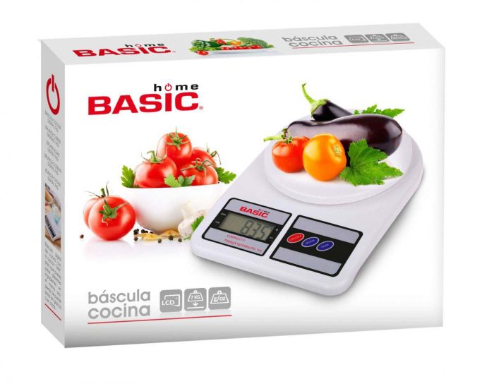 KEUKENWEEGSCHAAL DIGITAAL 7KG BASIC HOME