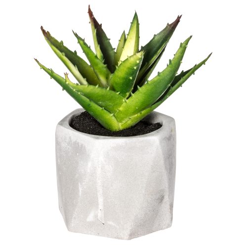 Kunstplant met pot 7x14cm