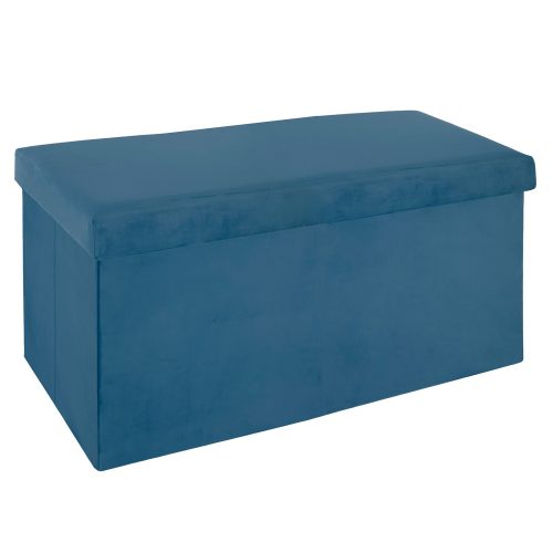 STOOL TESS VELVET BLAUW 2zits