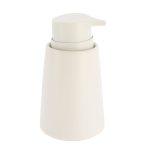 STONEWARE ZEEPDISPENSER - WIT