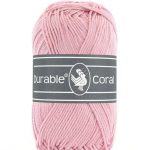 Durable breigaren katoen Coral Rose blush 50g