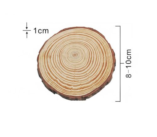 Boomschijf rond 9cm