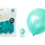 Ballonnen turquoise mat 30cm 10 stuks